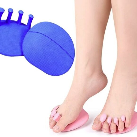 NEW BUNION CUSHION TOE SEPARTOR SPLITTER- BUNION PADS,  BLUE - Picture 1 of 9